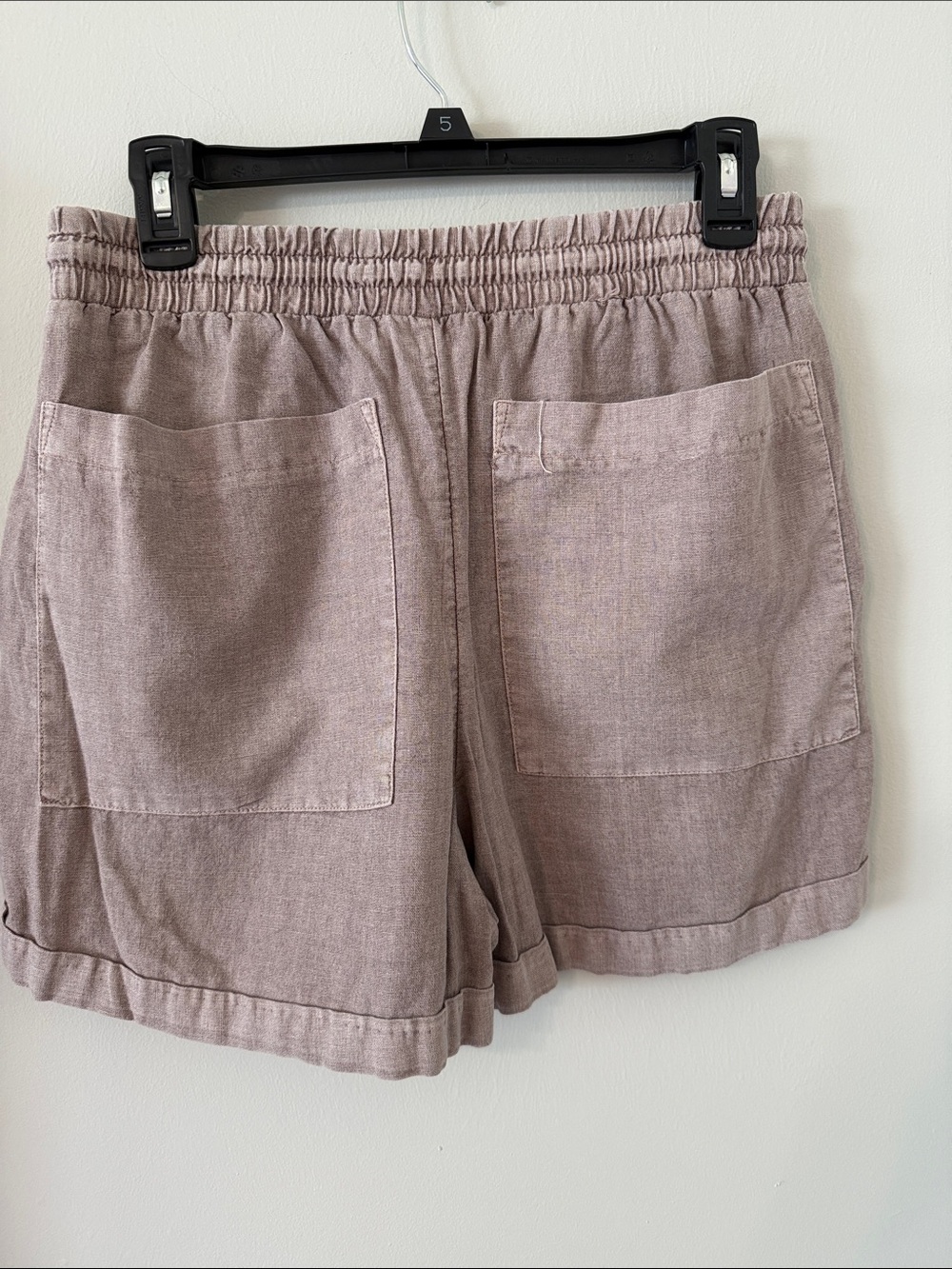 Universal Thread  Drawstring Linen-Blend Shorts - Picture 2 of 2